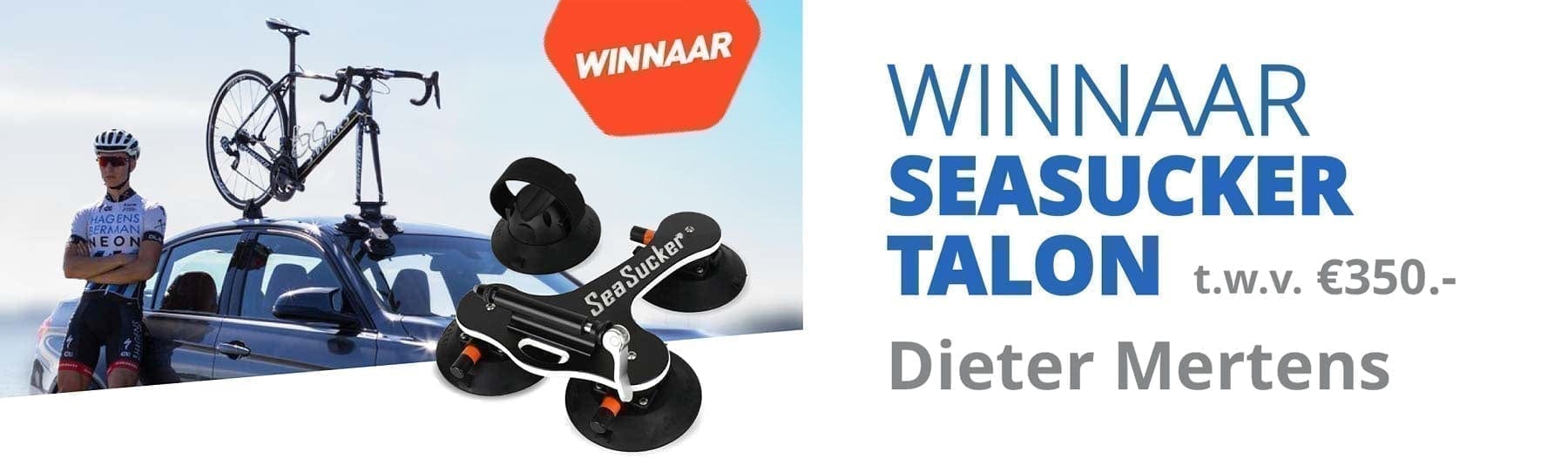 Seasucker Talon - Gagnant d'une promotion d'une valeur de €350.00 ! Seasucker Talon - Gagnant d'une promotion d'une valeur de €350.00 !