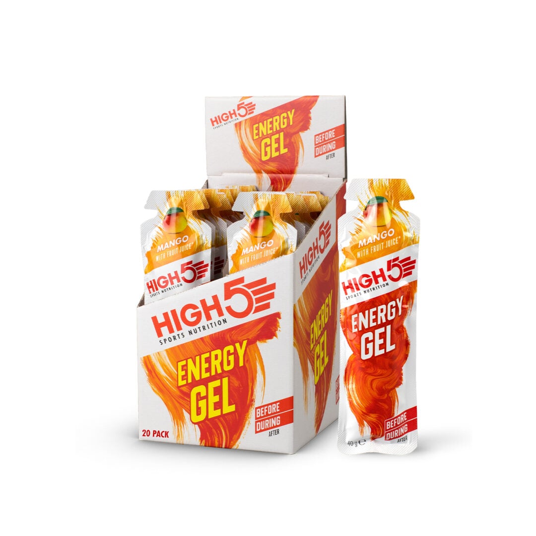 Gel énergétique High5 - Mangue - 40gr - Sports d'endurance