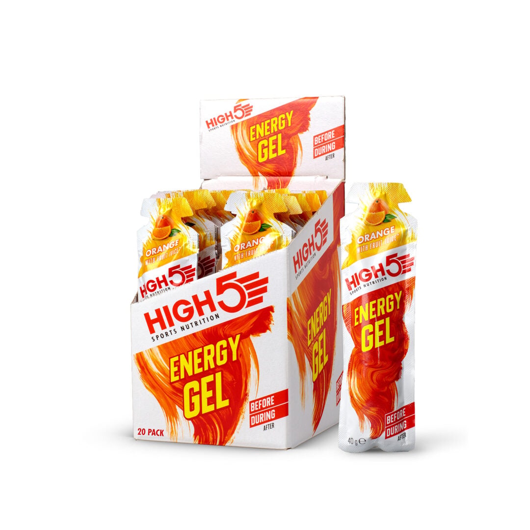 Gel énergétique High5 - Orange - 40gr - Sports d'endurance