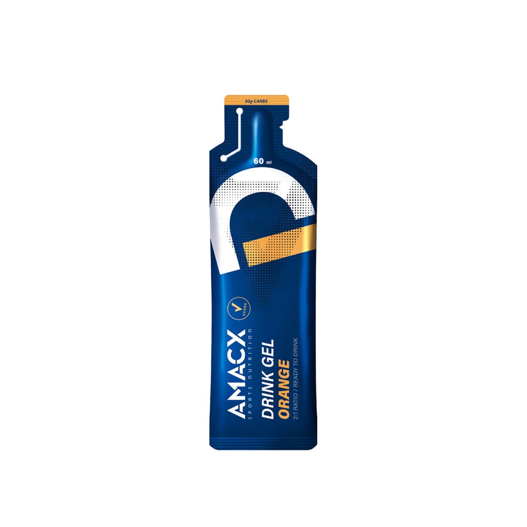 Amacx Drink Gel 60 ml - Orange - Sports d'endurance
