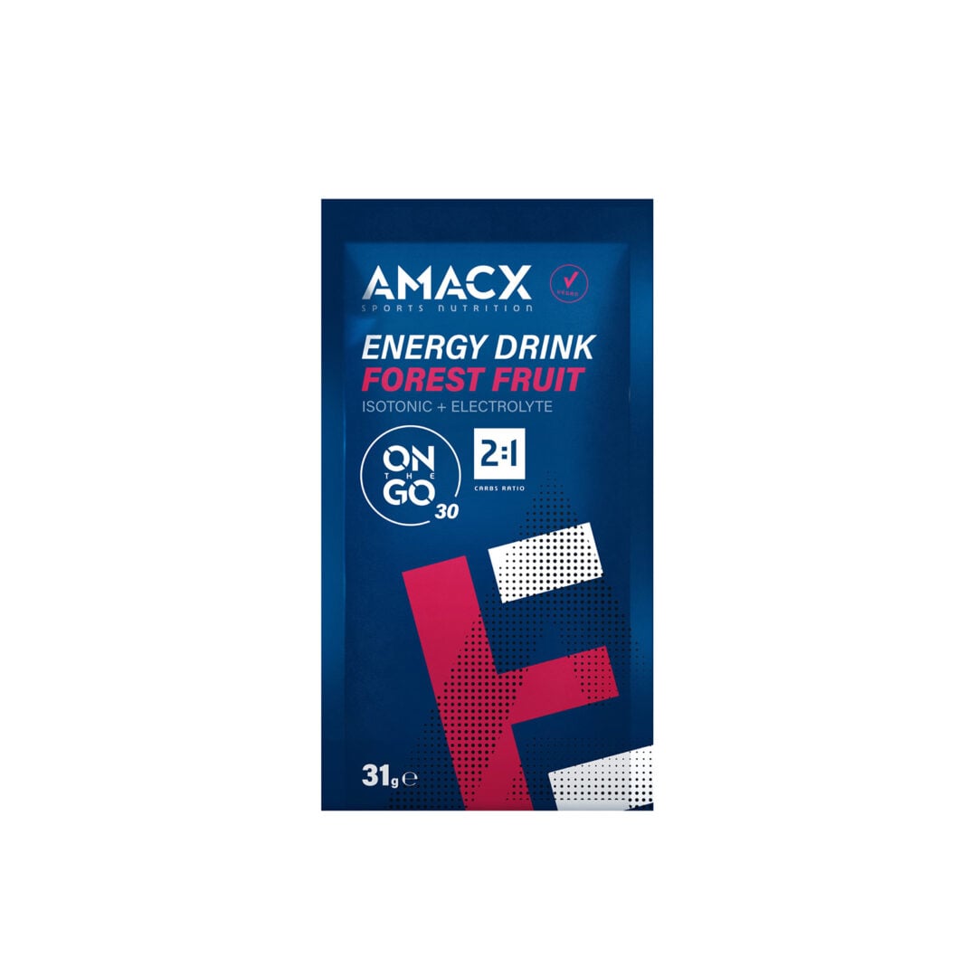 Amacx Boisson Energétique Sachet 31 gr - Fruits des bois - Sports d'endurance