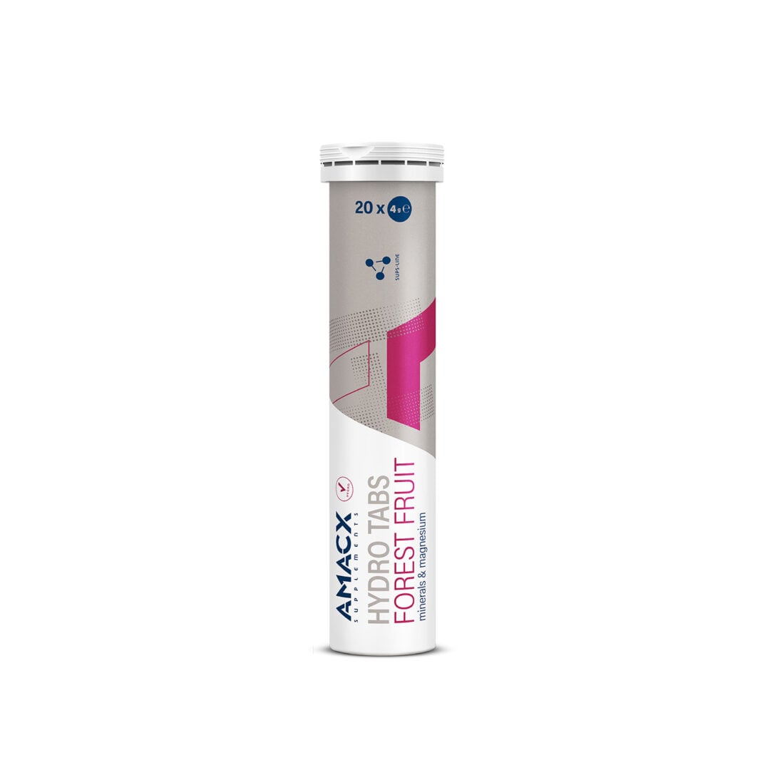 Amacx Hydro Tabs 20x4 gr - Fruit des bois - Sports d'endurance