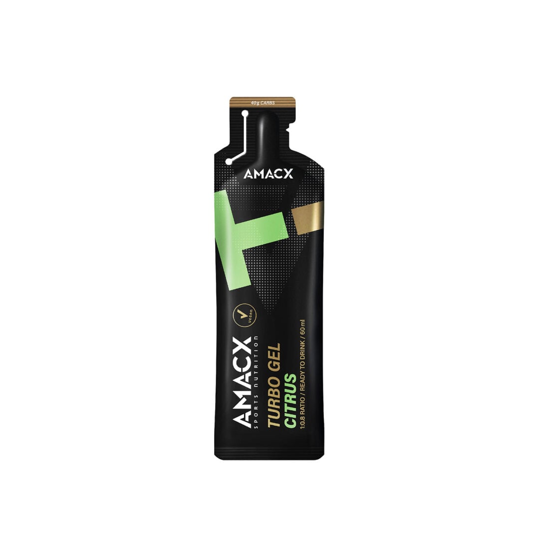 Amacx Turbo Gel 60 ml - Agrumes - Sports d'endurance