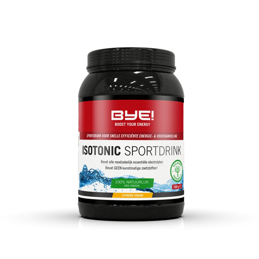 BYE ! - Boisson isotonique - Citron - Durabilité - Sports d'endurance