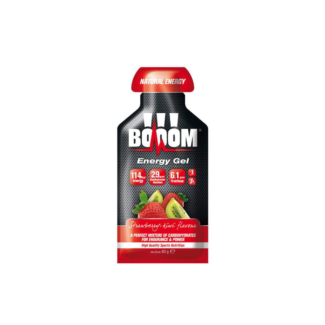 BOOOM - Gel énergétique - Fraise et Kiwi - Sports d'endurance - Sports d'endurance