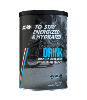 Born - Boisson isotonique 400gr - Agrumes - Sport d'endurance - Sports d'endurance