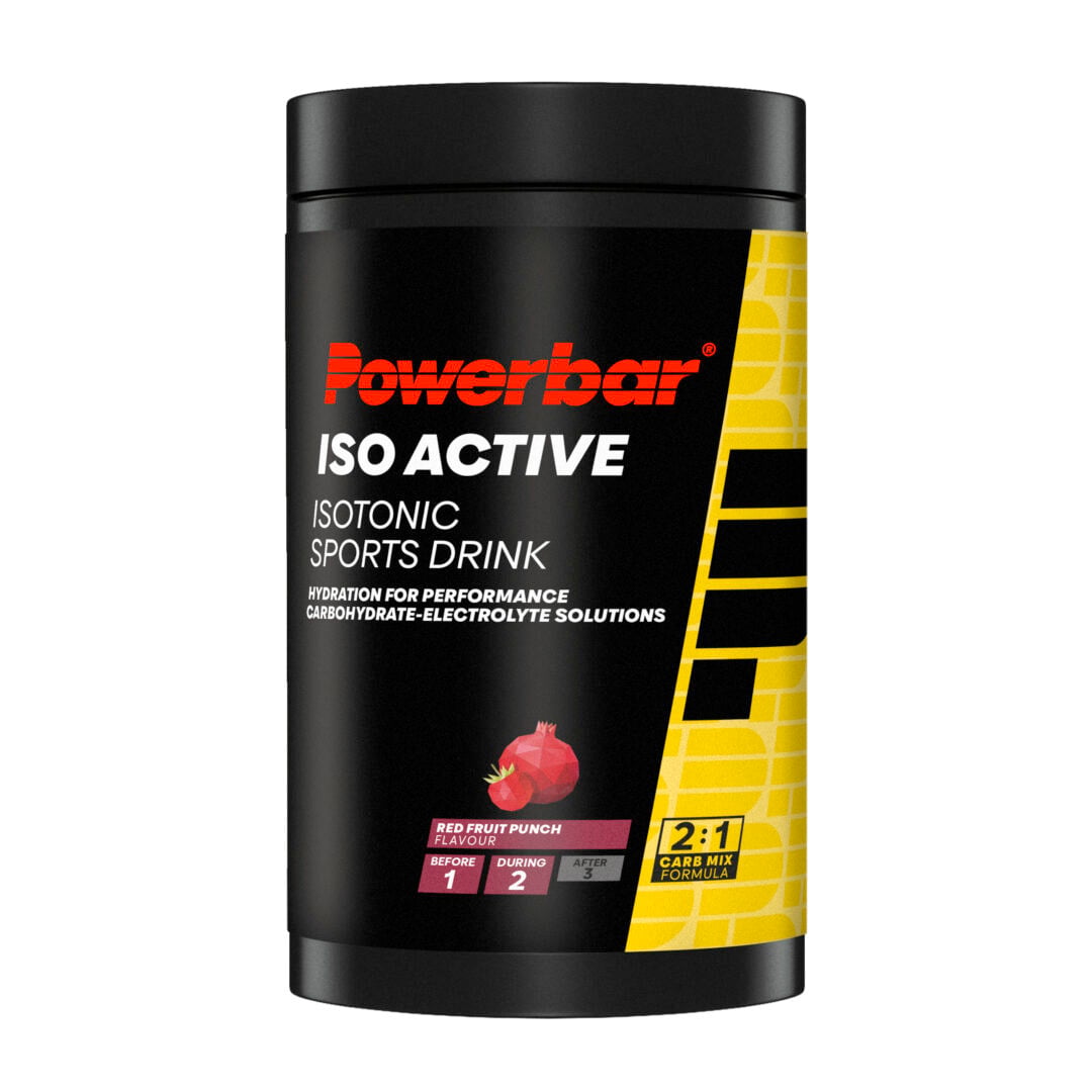 Powerbar - Iso Active 600gr - Fruits rouges - Sports d'endurance - Sports d'endurance
