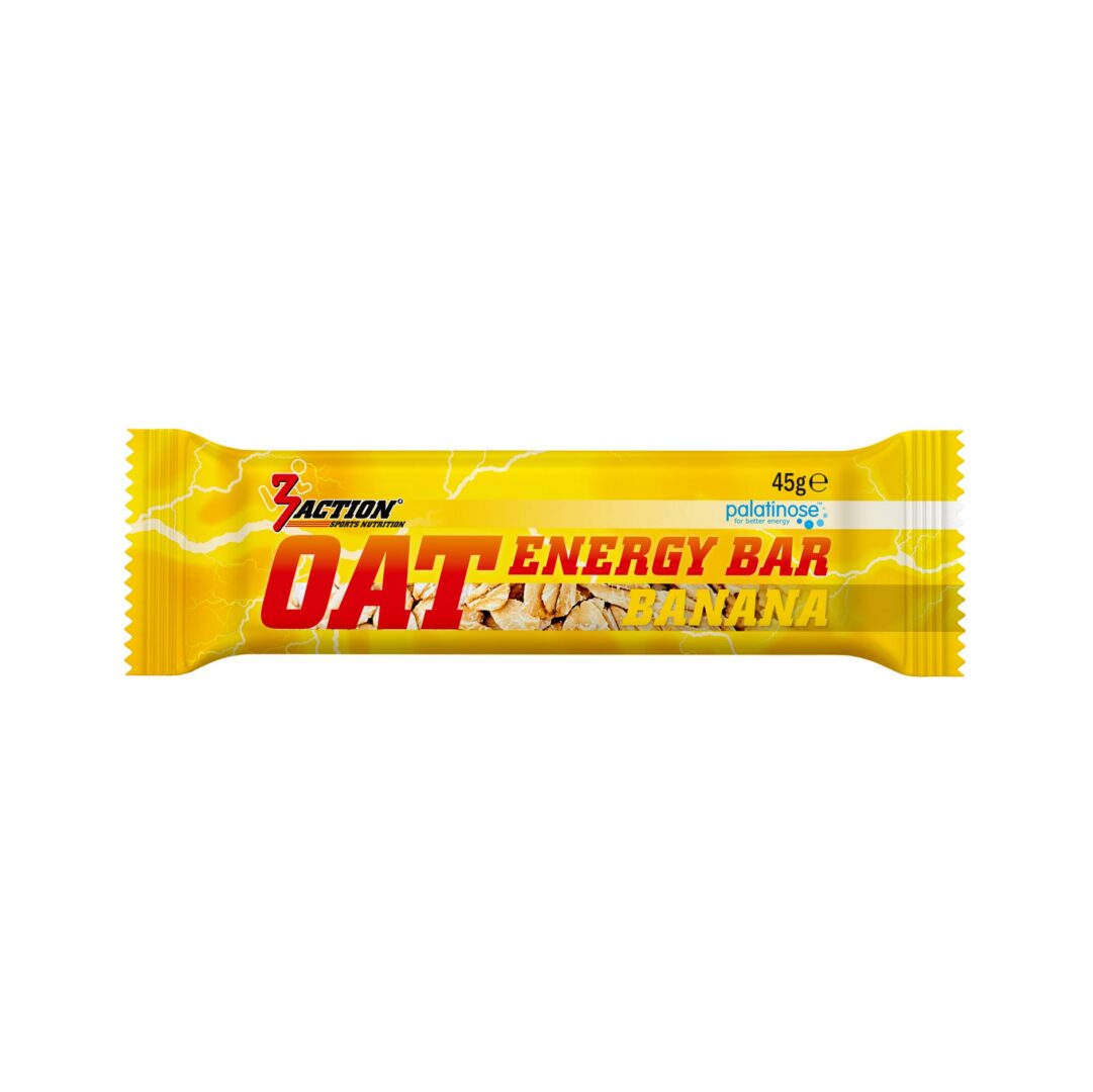 3Action - Barre d'avoine énergétique - Banane enrobée de chocolat - Sports d'endurance - Sports d'endurance