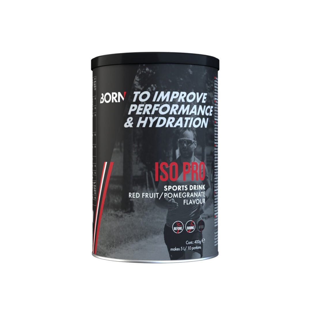 Born - Isopro - Fruits rouges - 400gr - Boisson sportive - Sports d'endurance