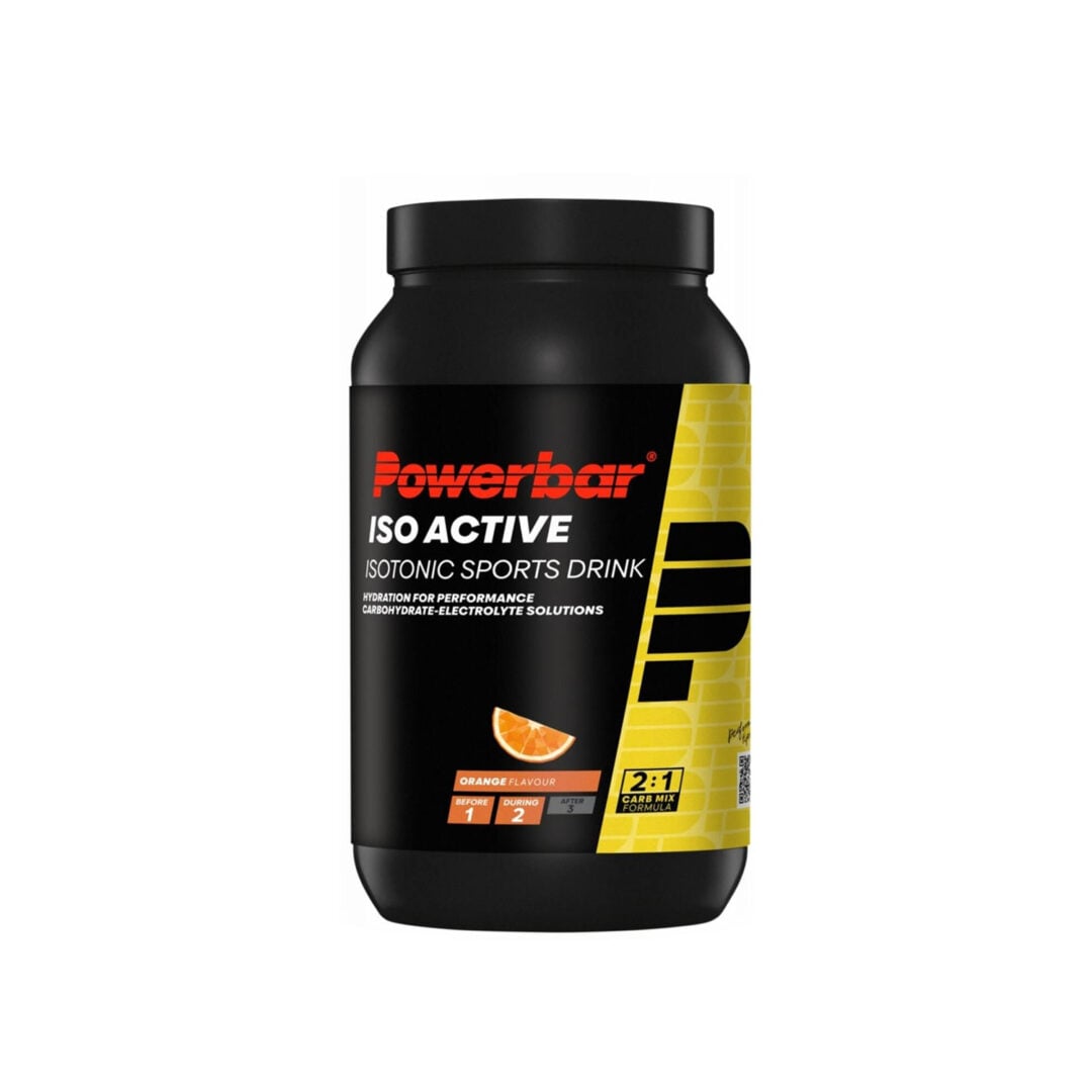 Powerbar Iso Active 1320 gr - Orange - Endurance sports