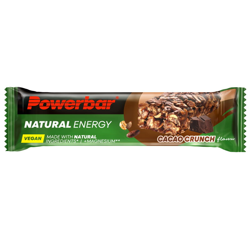 Powerbar - Barre énergétique naturelle - Cacao Crunch - Sports d'endurance