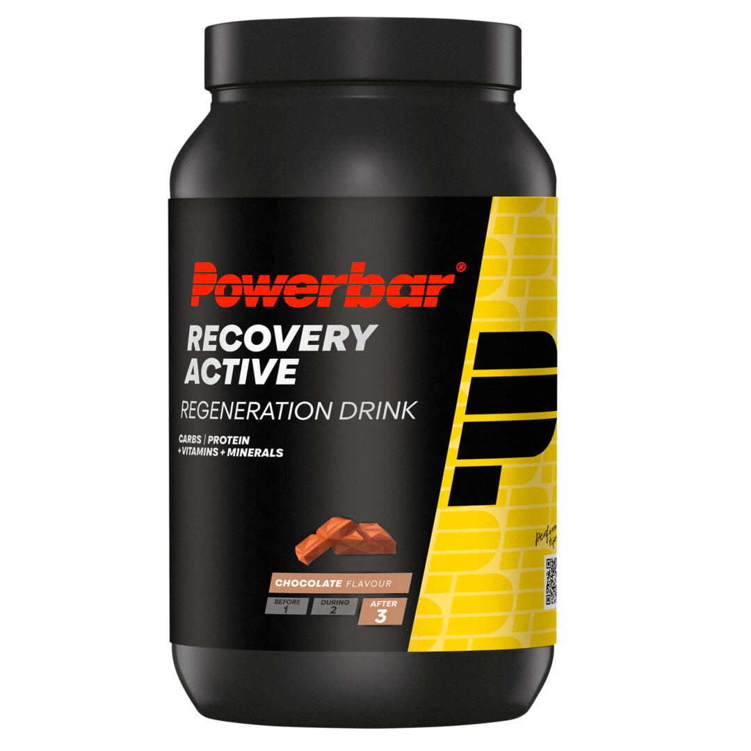 Powerbar - Recovery Active 1200gr - Chocolat - Endurance - Sports d'endurance