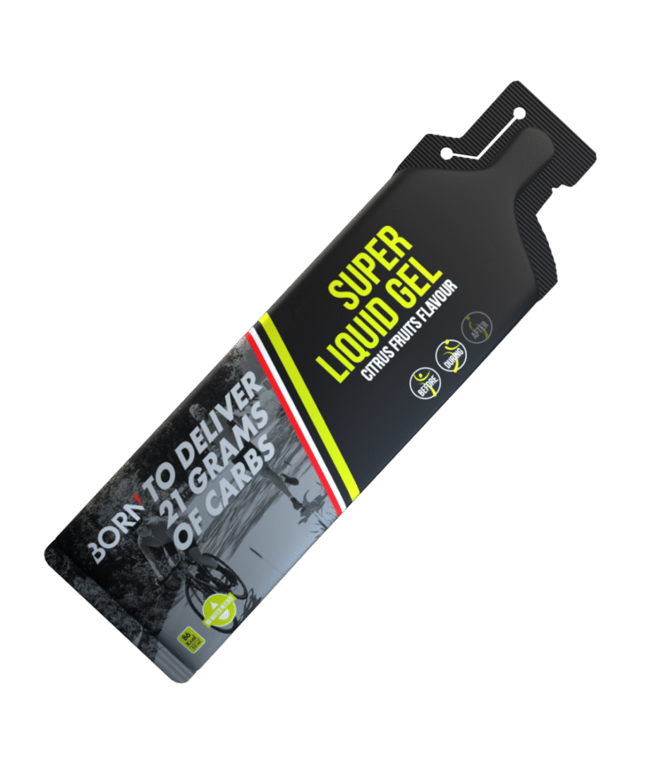 Born - Gel super liquide 2:1 55ml - Agrumes - Sports d'endurance - Sports d'endurance