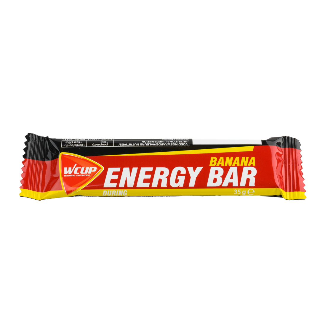Wcup - Barre énergétique Banane - Sports d'endurance