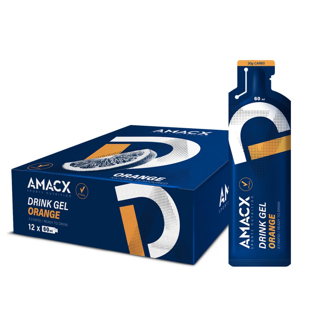 Amacx Drink Gel 60 ml - affichage - Orange - Sports d'endurance