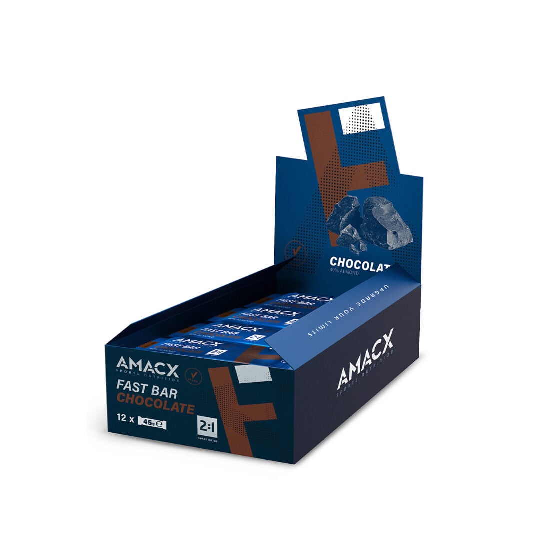 Amacx Fast Bar 45 gr - affichage - Chocolat - Sports d'endurance