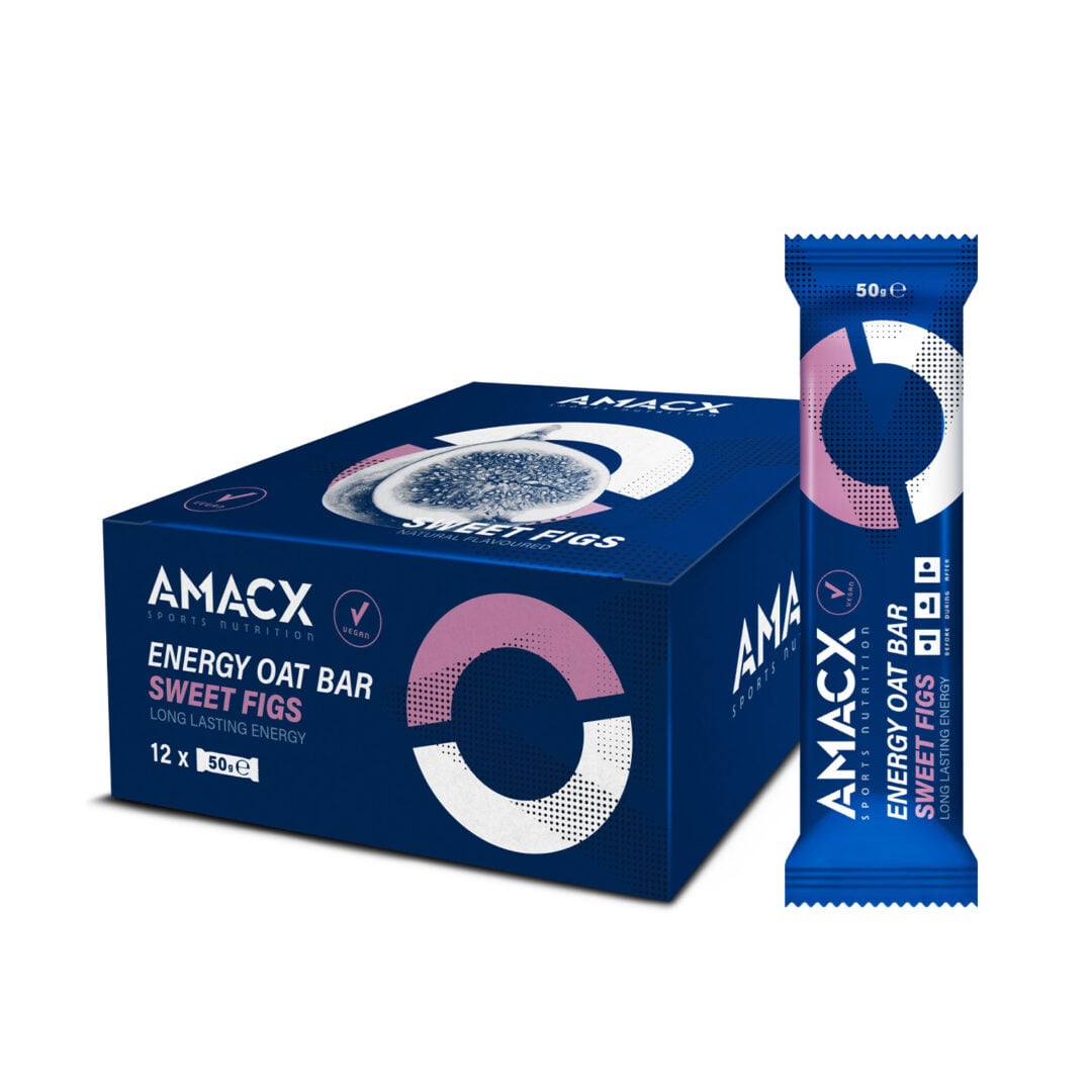 Amacx Energy Oat Bar 50 gr - présentoir - Figues douces - Sports d'endurance