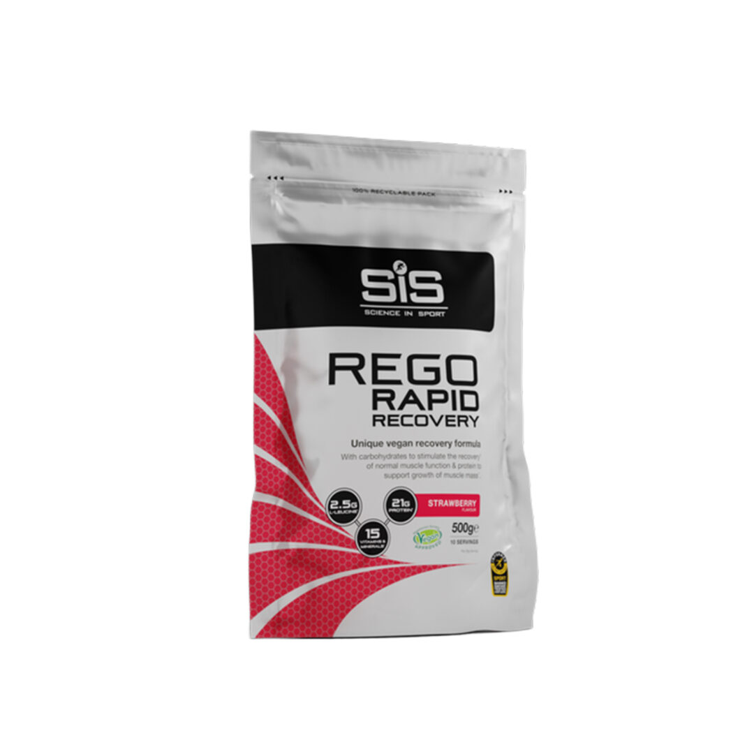 SiS Rego Récupération rapide 500 gr - Fraise - Sports d'endurance