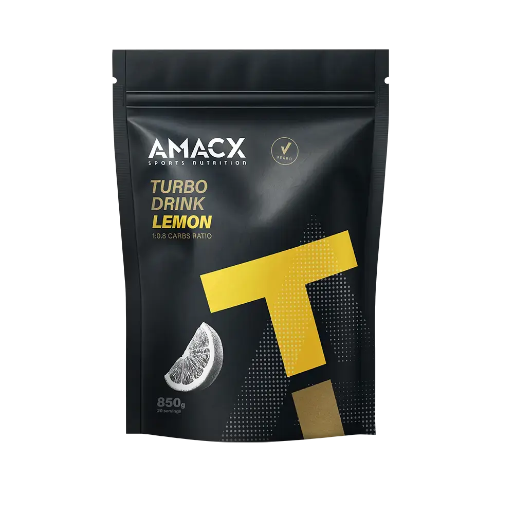 Amacx - Turbo Drink 850 gr - Citron - Sports d'endurance