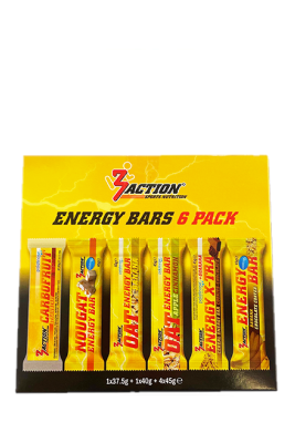 3Action Barres énergétiques 6 Pack
