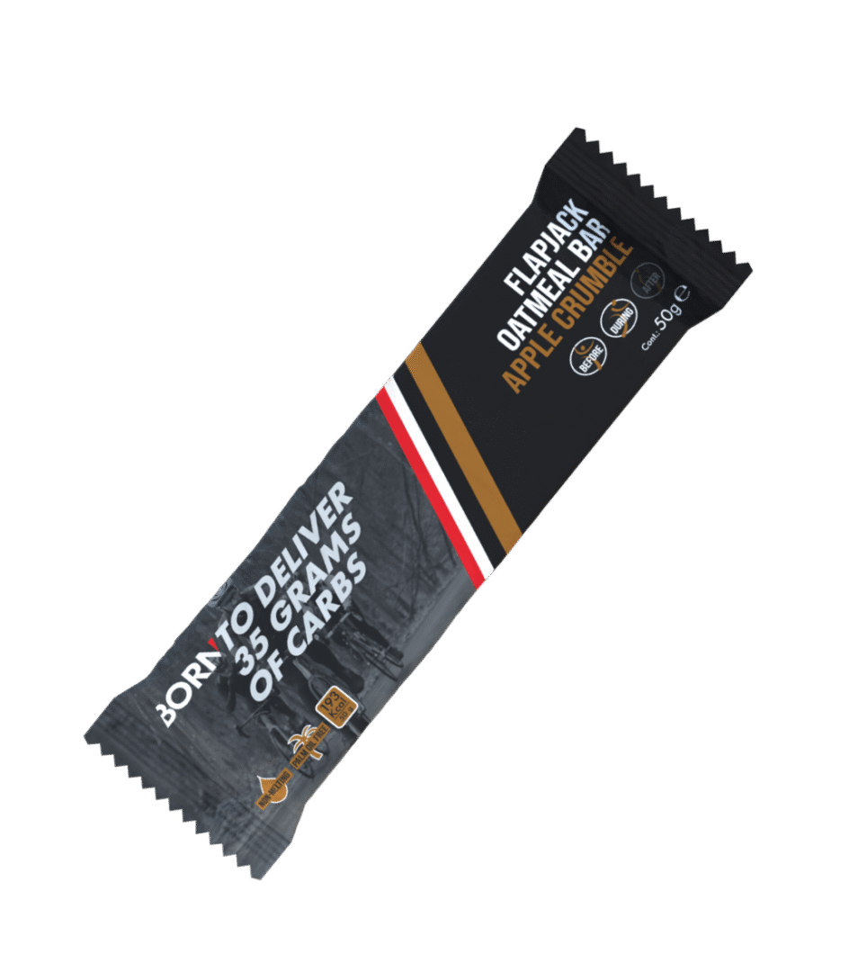 Born - Flapjack Bar 50gr - Apple Crumble - Sports d'endurance - Sports d'endurance