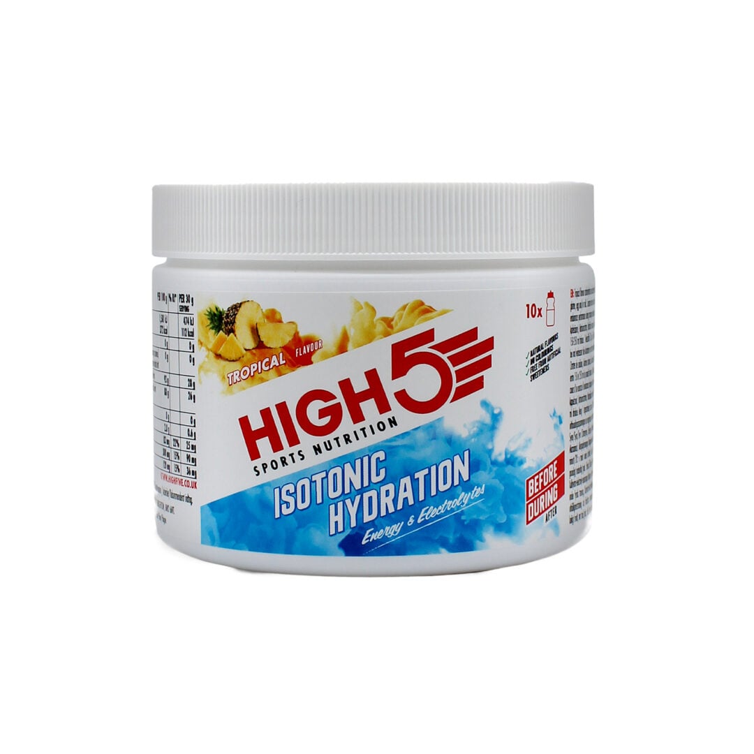 High5 - Hydratation isotonique 300gr -Tropical - Sports d'endurance - Sports d'endurance
