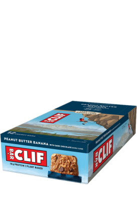 Clif Bar display Beurre d'arachide Banane avec chocolat noir