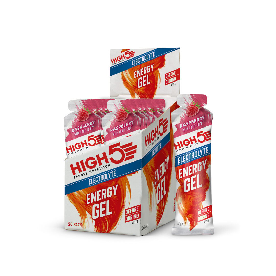 High5 - Energy Gel Electrolyte - Framboise -Duration Sports - Sports Endurance