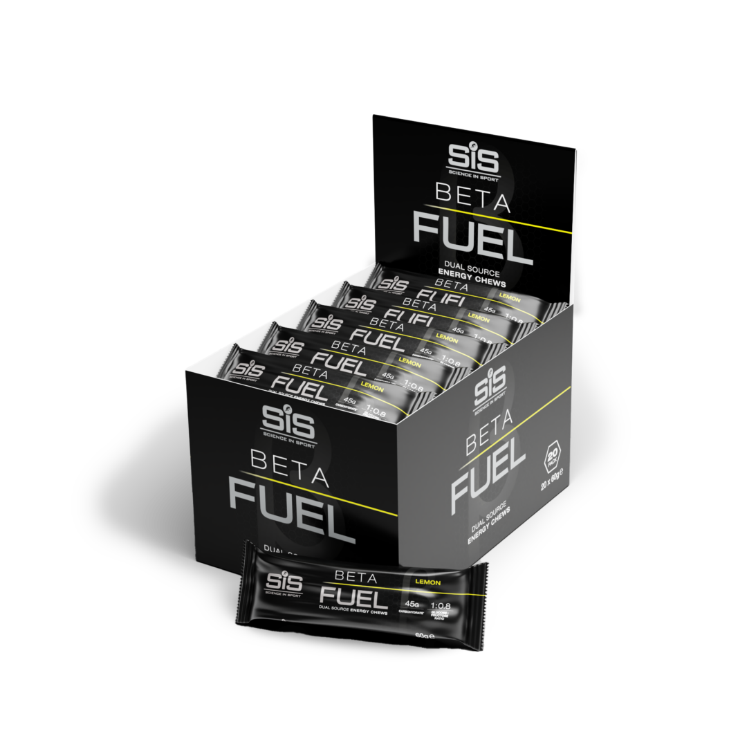 SiS - Beta Fuel Chew - Citron - Lot de 20 - Sports D'Endurance