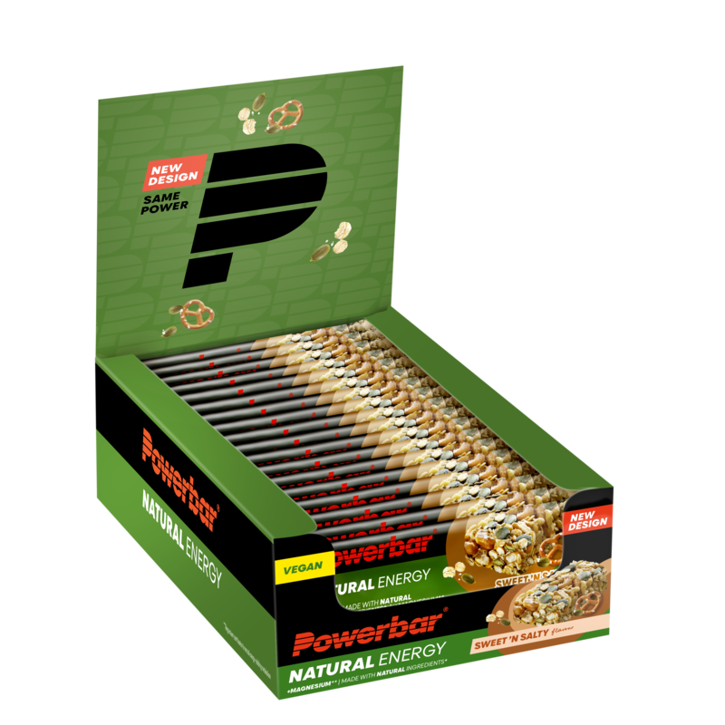 Powerbar - Barre énergétique naturelle - sucrée-salée - Sports d'endurance