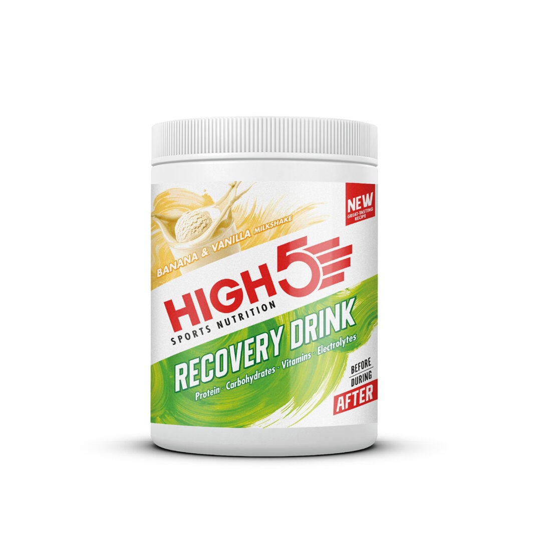 High5 - Boisson de récupération 450gr - Banane et Vanille - Sports d'endurance - Sports d'endurance