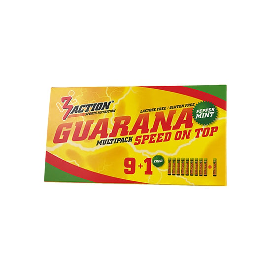 3Action - Guarana 10 pièces (Display) - Sports d'endurance - Sports d'endurance