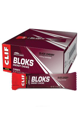 Clif Energy Chews Cerise Noire Caféine