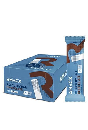 Amacx Recovery Bar Display - Chocolat - Sports d'endurance
