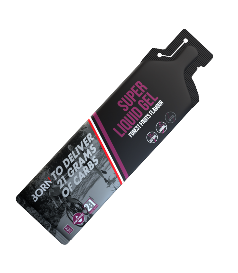 Born - Super Liquid Gel - Fruits des bois - À l'unité - Sports D'Endurance