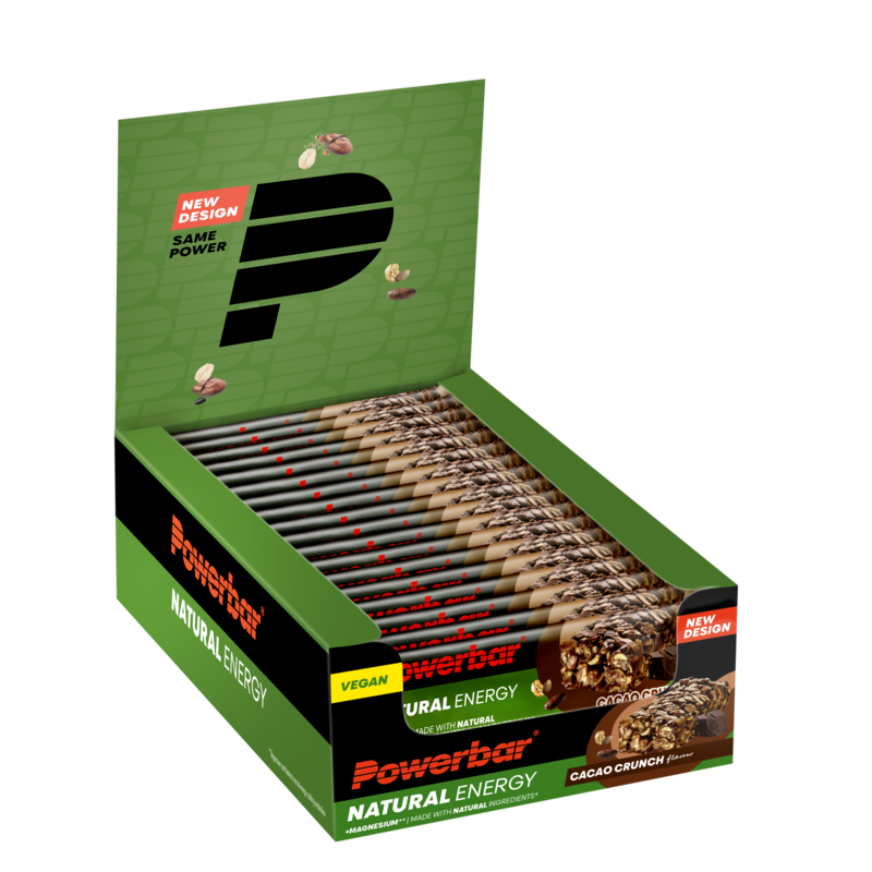Powerbar - Barre énergétique naturelle - Cacao Crunch - Sports d'endurance