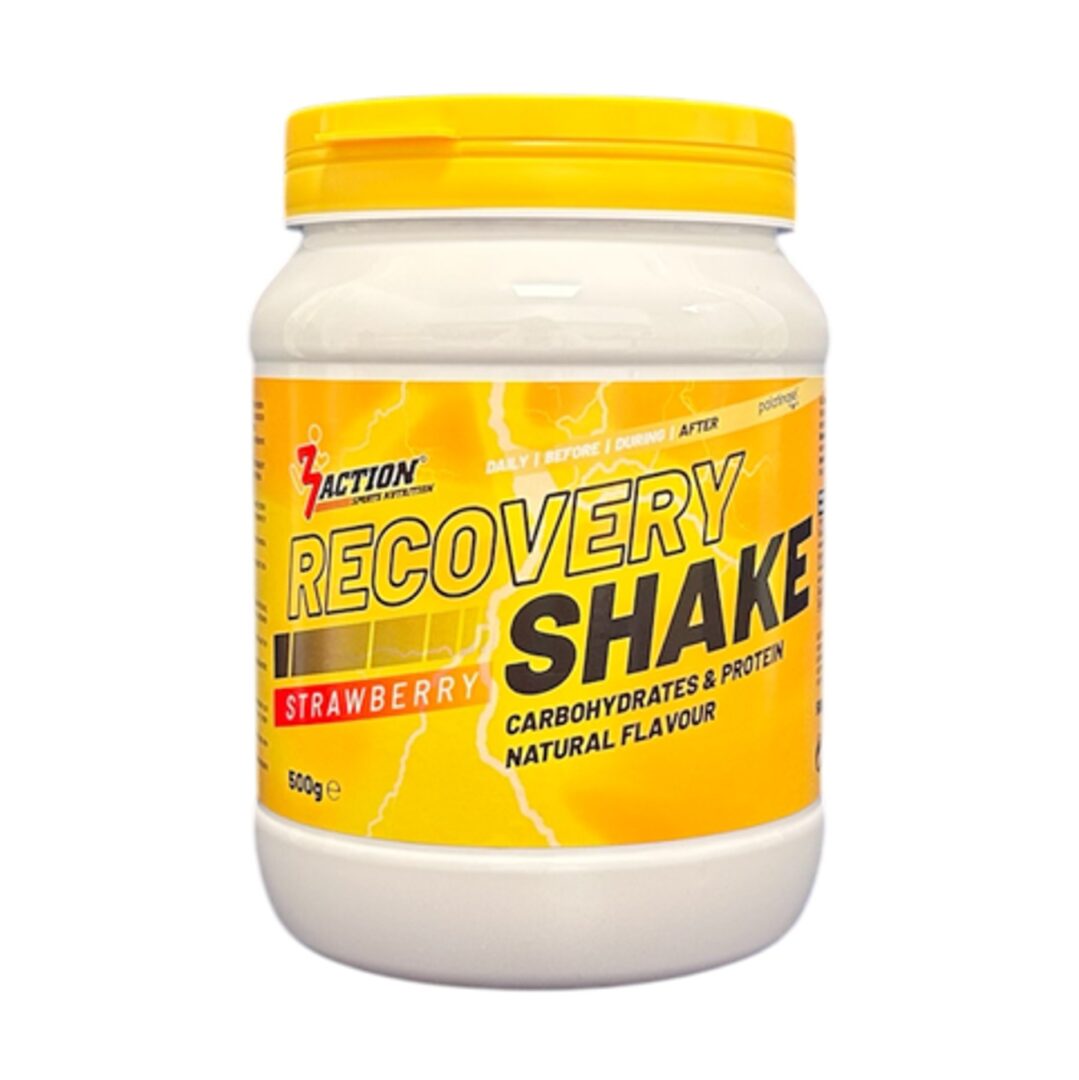 3Action - Shake de récupération 500gr - Fraise - Sports d'endurance - Sports d'endurance
