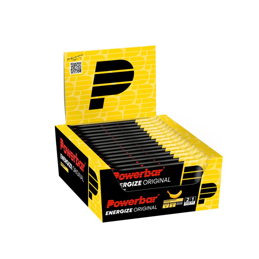 Powerbar Energize Bar 15x 55 gr (Display) - Banane - Sports d'endurance