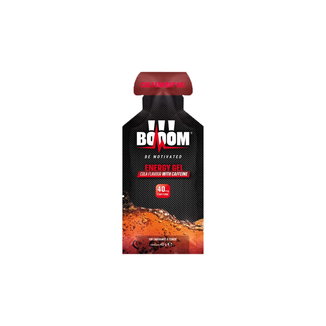 BOOOM - Gel énergétique Cola + Caféine - Sports d'endurance - Sports d'endurance