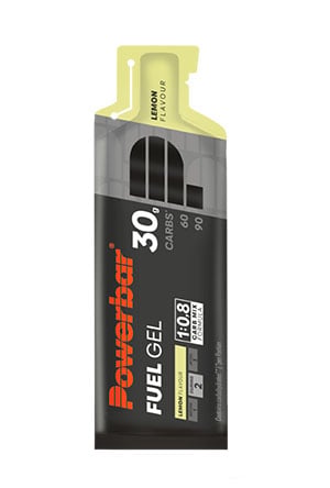 PowerBar Black Line Fuel 30 Gel 50 ml - Citron - Sports d'endurance