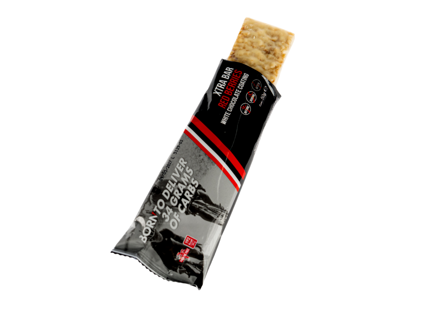 Born - Xtra Bar Red Berries - À l'unité - Sports D'Endurance