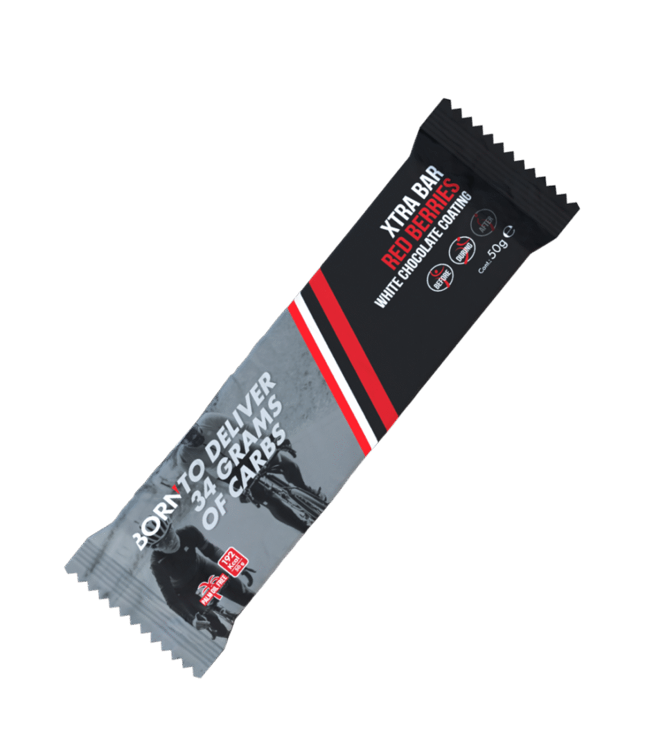 Born - Xtra Bar 50gr - Baies rouges - Sports d'endurance - Sports d'endurance