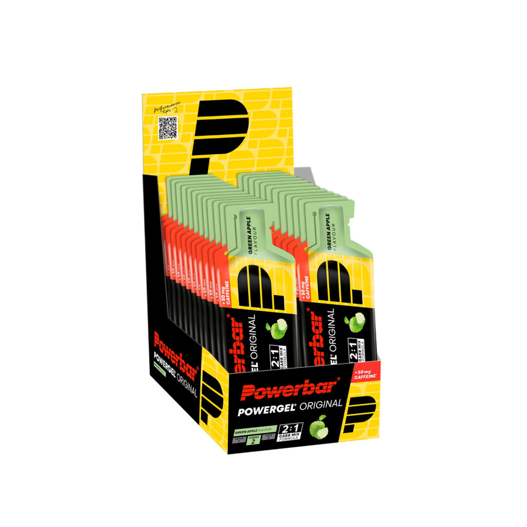 Powerbar Powergel 24-pack display - Pomme verte - Sports d'endurance