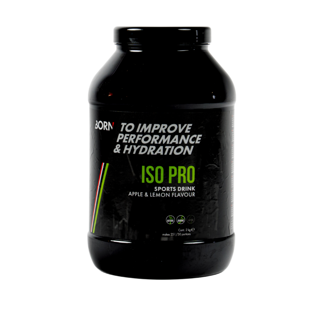 Born - Iso Pro Pomme-Citron 2,0 kg - Sports D'Endurance