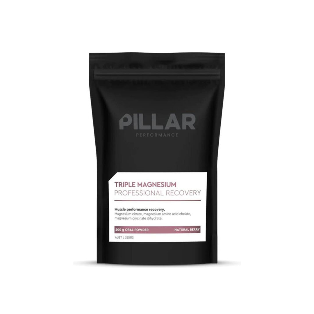 Pillar Performance - Triple magnésium Poudre 200 gr Pouch - Berry - Sports d'endurance