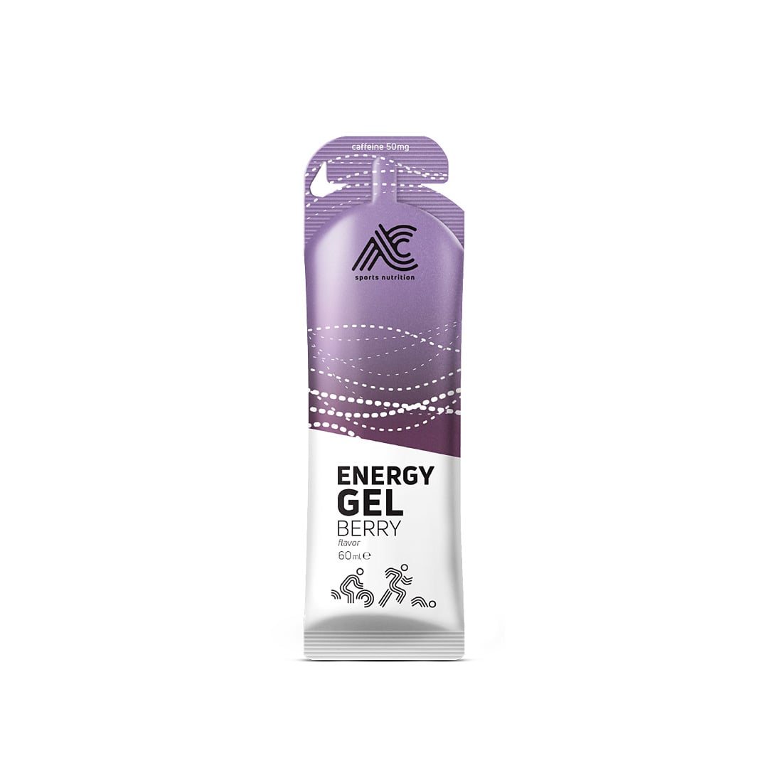 AC Sports Nutrition Energy Gel 60 ml - Berry Caffeine - Endurance Sports