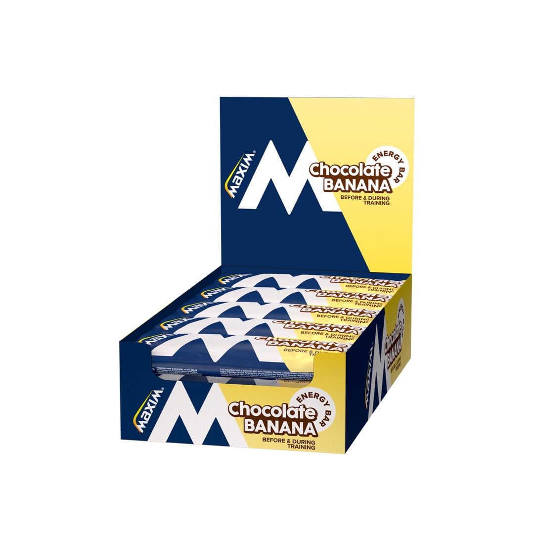 Maxim - Barre énergétique - Chocolat et banane - Sports d'endurance - Sports d'endurance