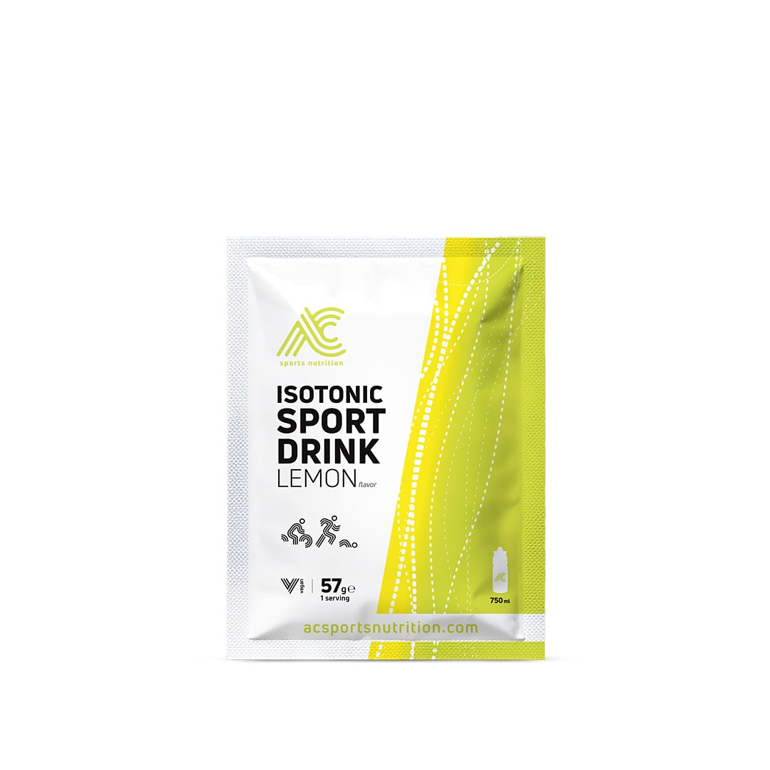 AC Sports Nutrition Isotonic Sports Drink Sachet 57 gr - Citron - Endurance Sports
