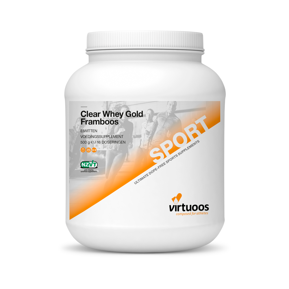 Virtuoos - Clear Whey Gold Framboise - Sports D'Endurance