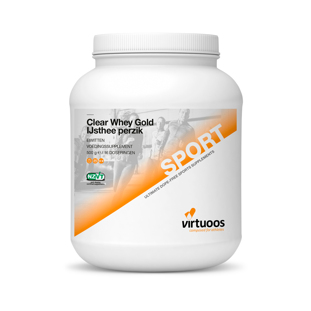 Virtuoos - Clear Whey Gold Thé glacé à la pêche - Sports D'Endurance